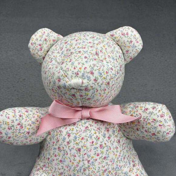 Ralph Lauren Baby Polo Floral Pastel Plush Stuffed Teddy Bear 9” - Picture 3 of 9